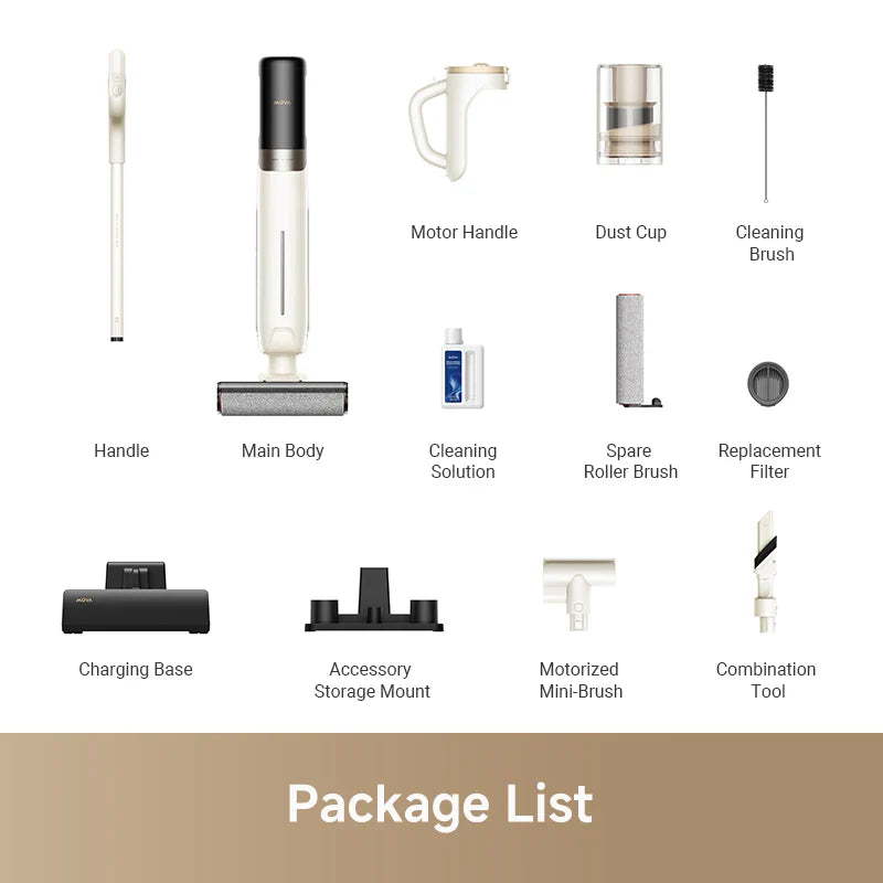 Bloomora™ MOVA K30 Wet and Dry Vacuum - K30 Mix