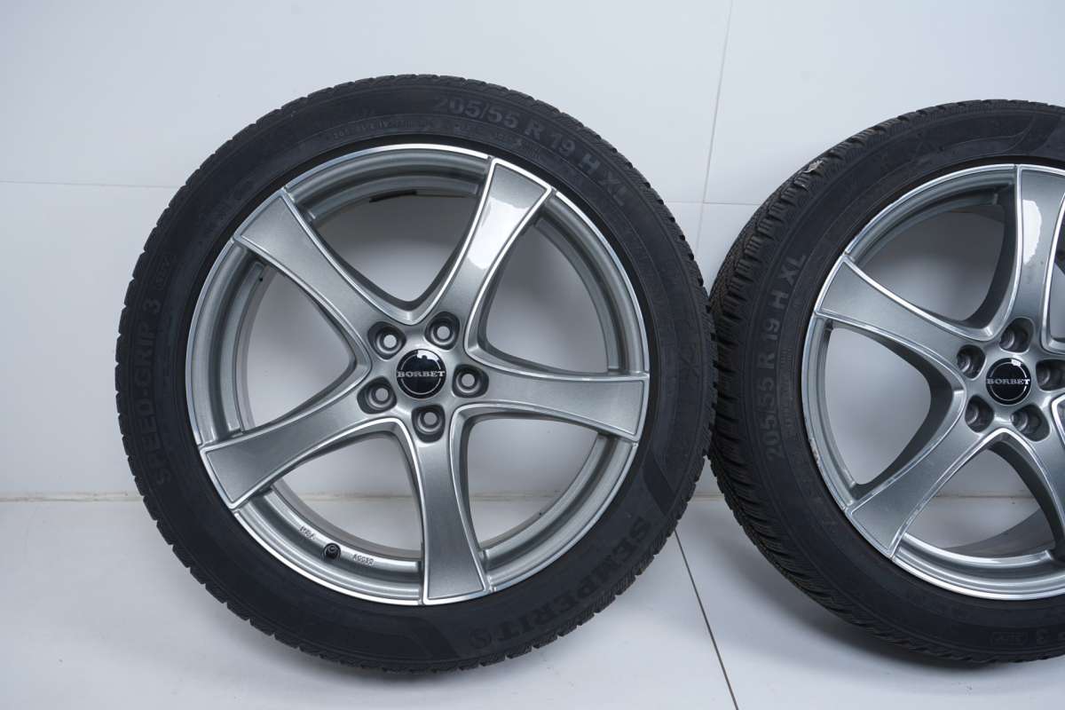 Volvo V60 S60 2 Winterreifen Winterräder 205 55 19 Zoll 5x108