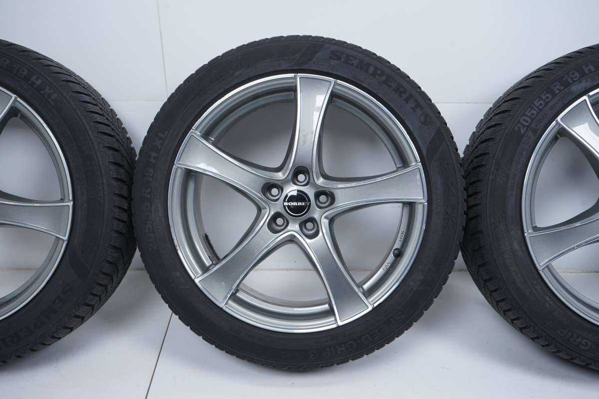 Volvo V60 S60 2 Winterreifen Winterräder 205 55 19 Zoll 5x108