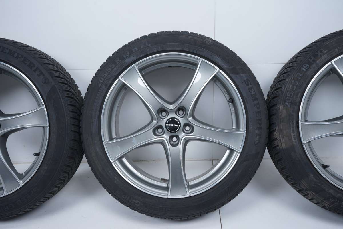Volvo V60 S60 2 Winterreifen Winterräder 205 55 19 Zoll 5x108